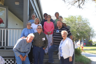 Seniors with pastor Darrel at the Annual Caswell Retreat